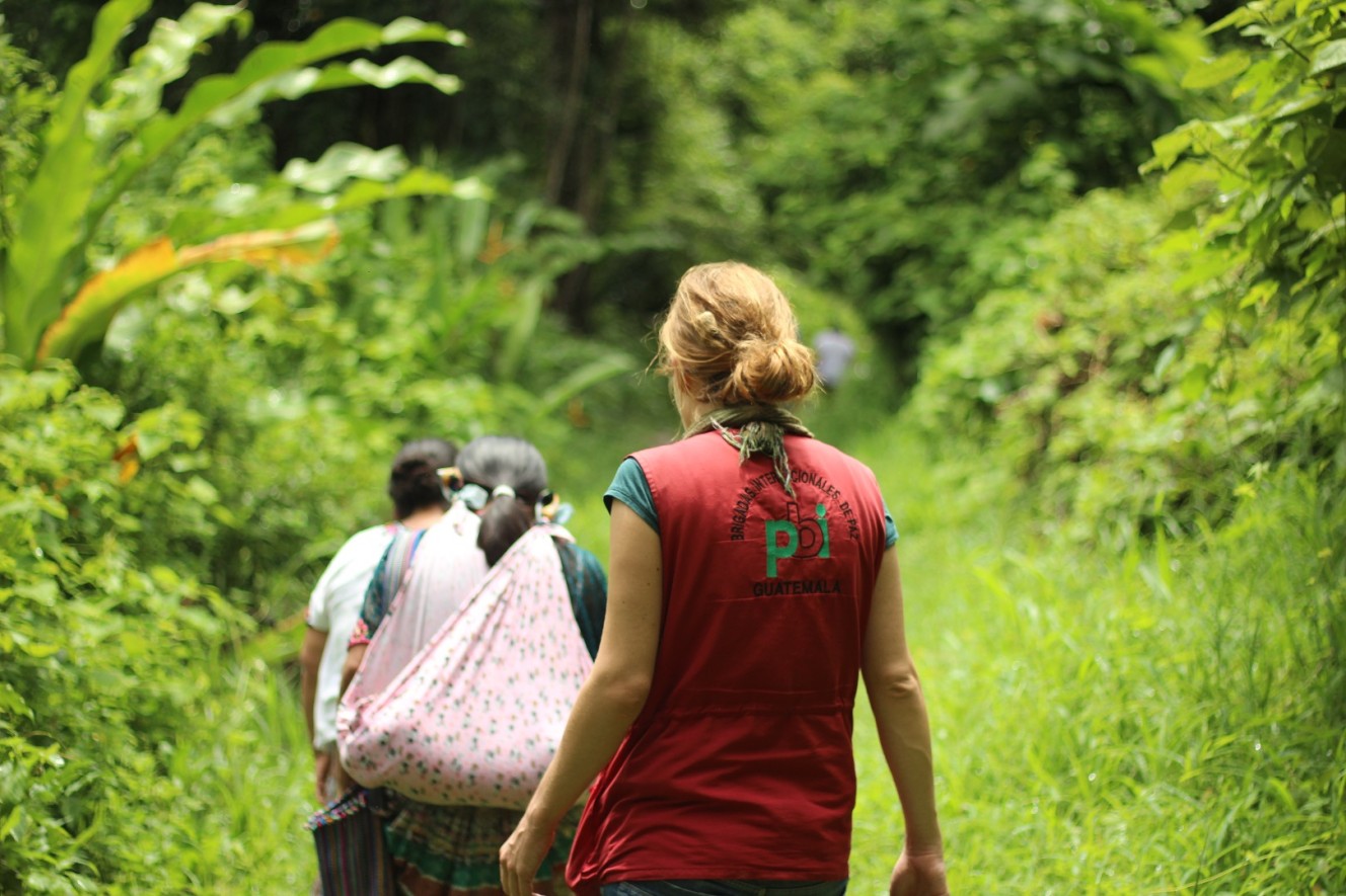 pbi-Freiwillige in Guatemala